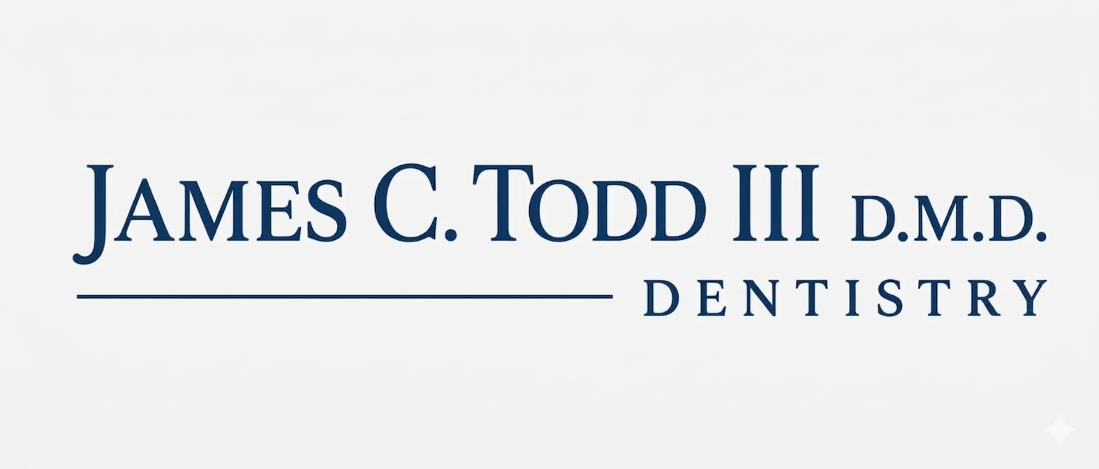 James C. Todd III, DMD Logo
